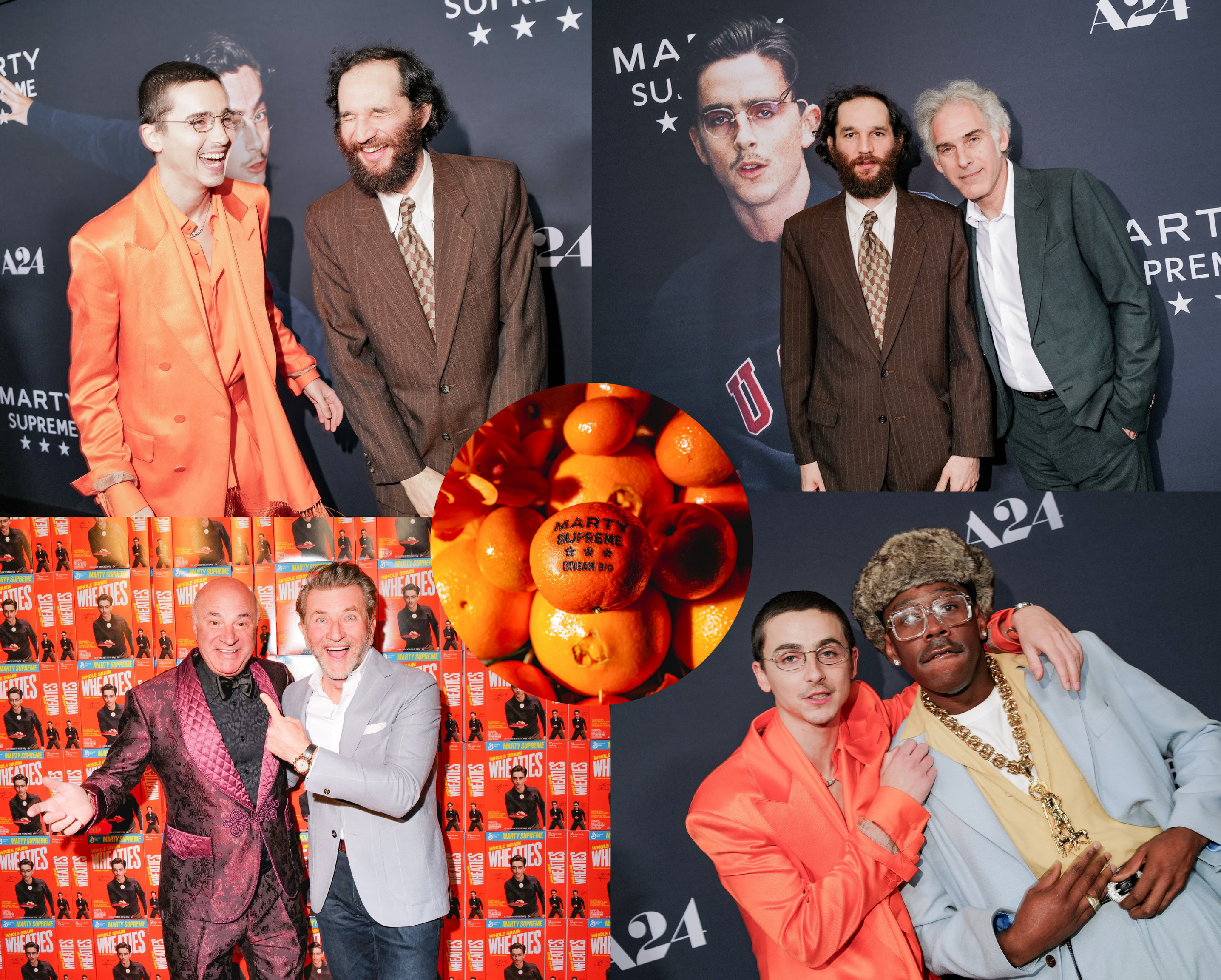 Nueva York se viste de naranja para acoger la Premier de MARTY SUPREME